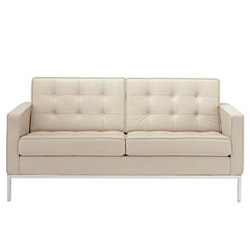 sofa and loveseat by Florence Knoll